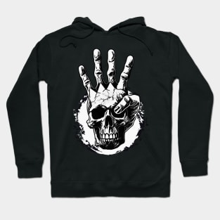 Skull Hand Rise Hoodie